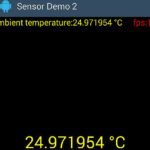 Android搭載端末の温度センサーについての情報