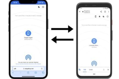 iPhoneからAndroidへの写真転送方法（Bluetooth使用）
