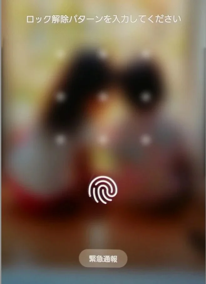Androidのロック画面から緊急通報を消す方法 緊急通報ボタン